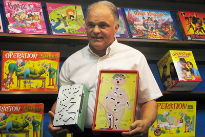 John Spinello, inventor of Operation is just one of the stars of Toyland